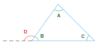 Triangle to help with proof